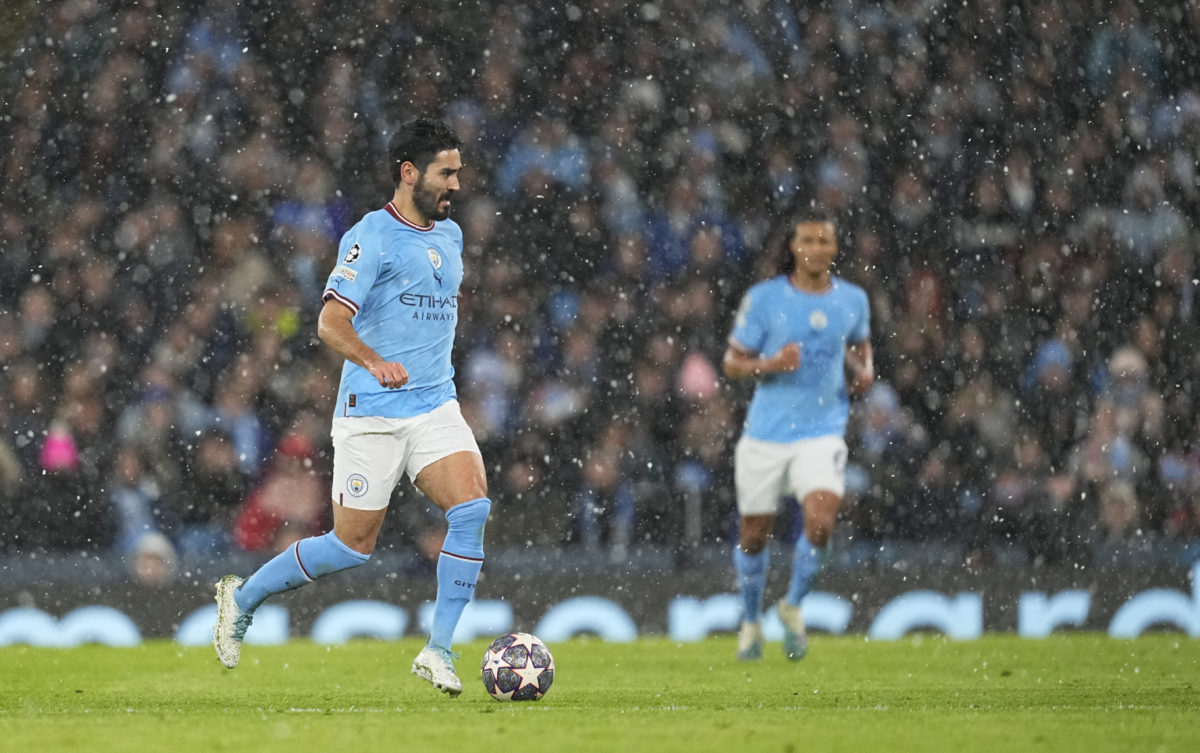 Ilkay Gundogan could leave Man City this summer, after claims Arsenal want to sign him