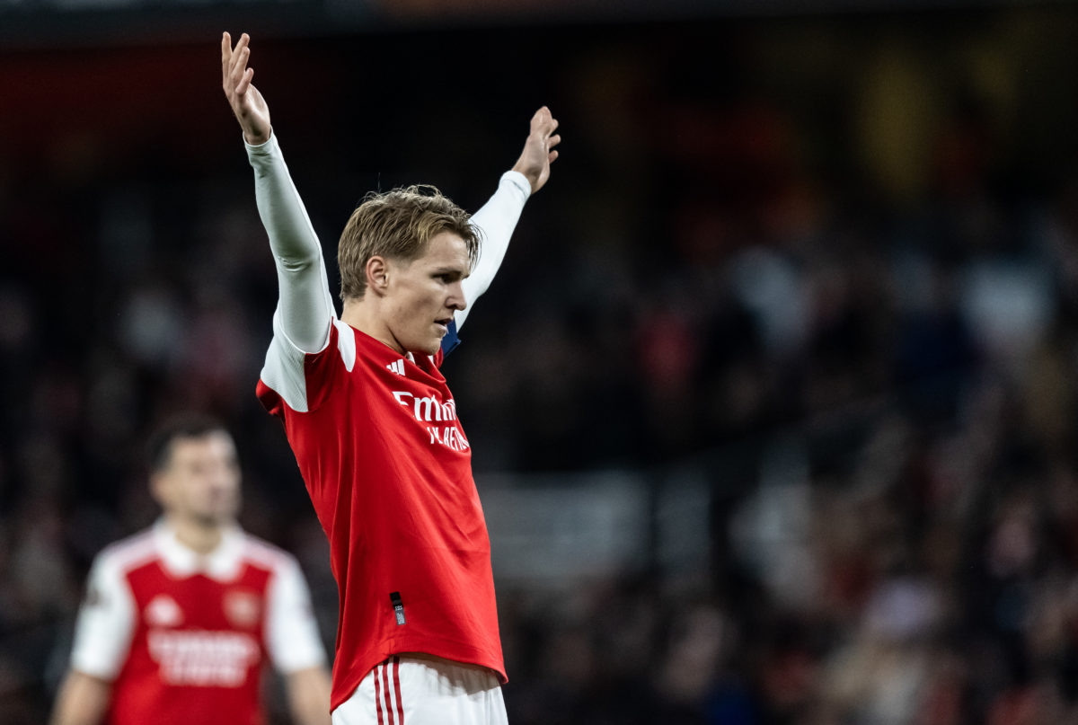 Sky Sports pundit praises 'magnificent' Martin Odegaard as Arsenal thrash Crystal Palace