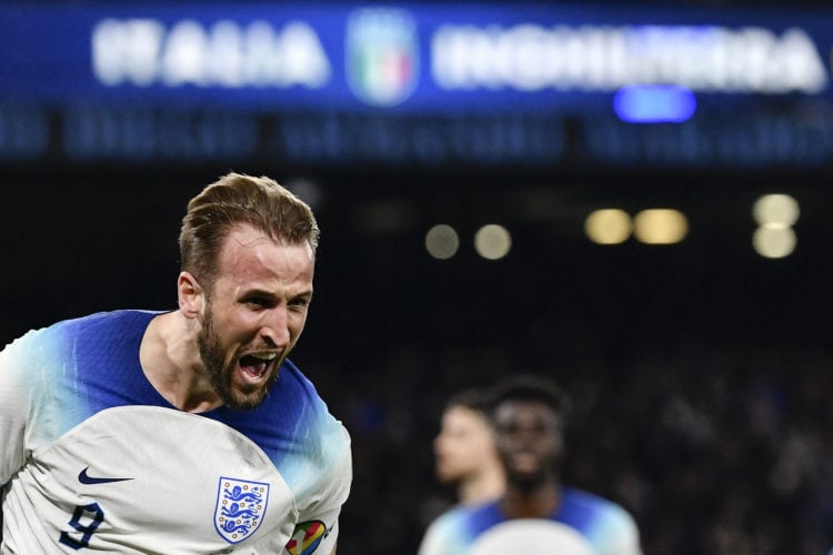 Tottenham target James Maddison reacts after Harry Kane breaks England goal record