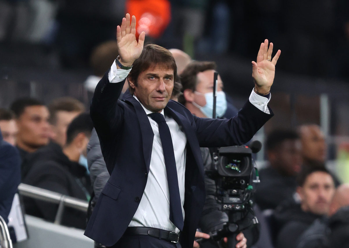 Antonio Conte says he hasn't forgotten what Tottenham fans said after he joined them