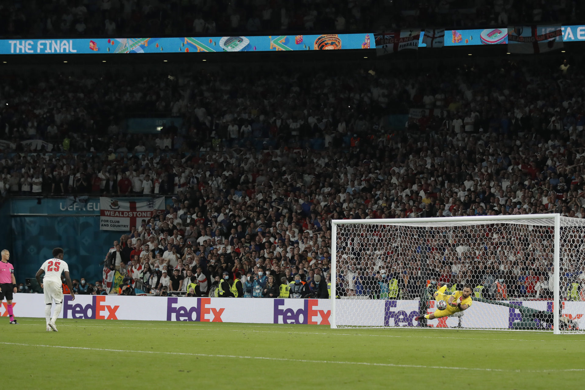 Italy v England Euro 2020 final