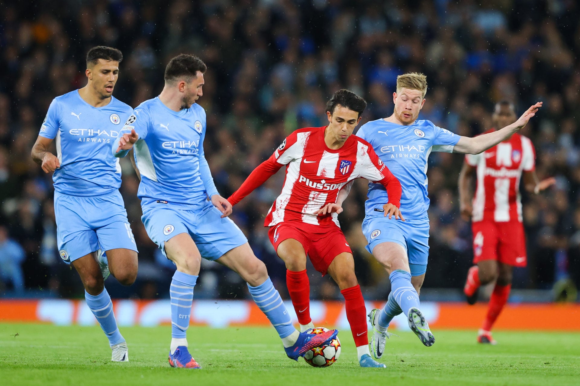 Manchester City v Atlético Madrid Quarter Final Leg One - UEFA Champions League