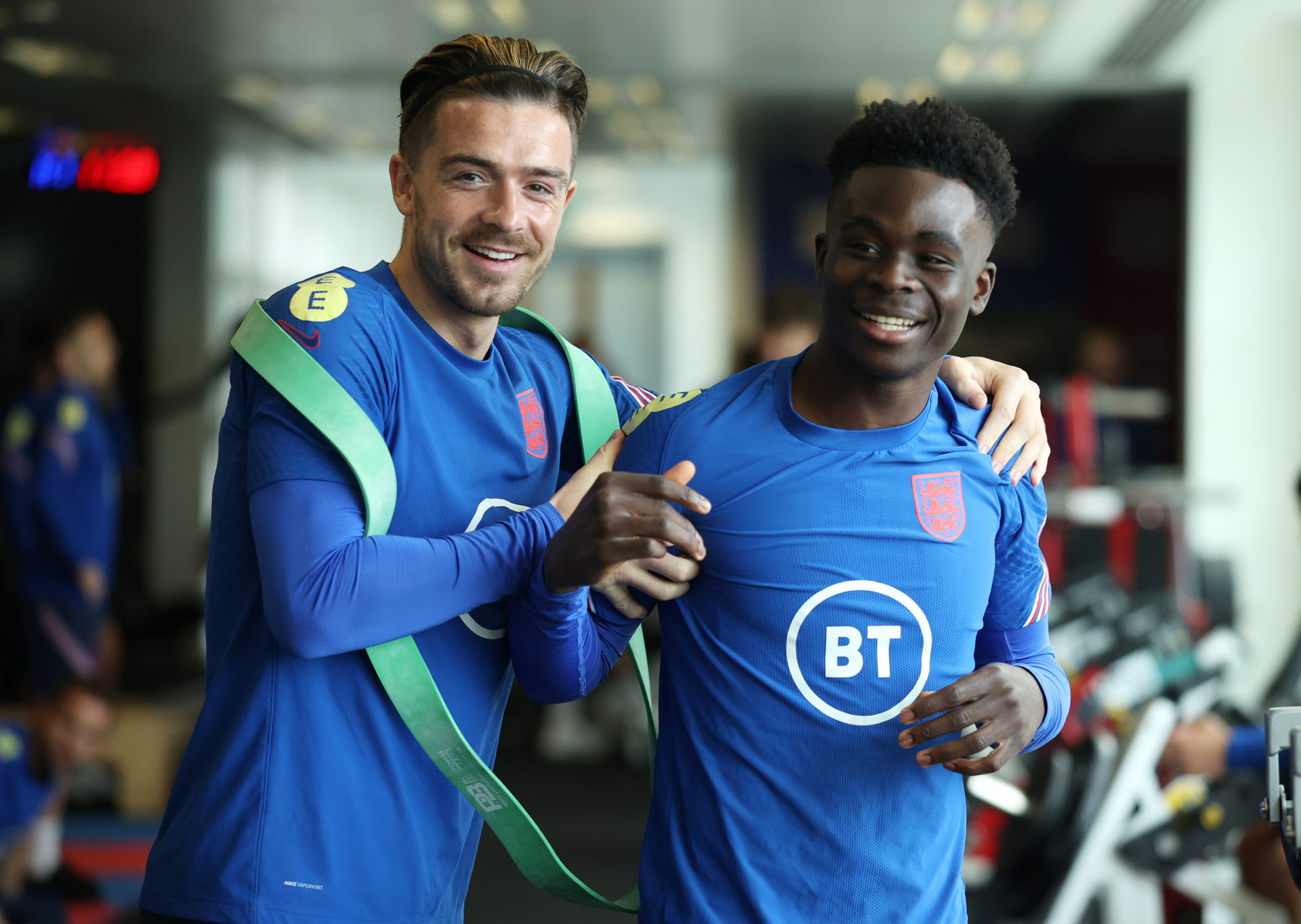 Jack Grealish Bukayo Saka