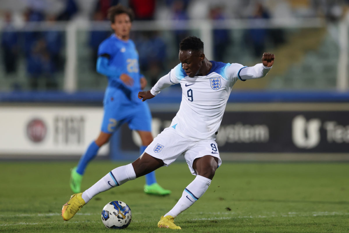 Lee Carsley says Arsenal youngster Folarin Balogun is so highly rated by England