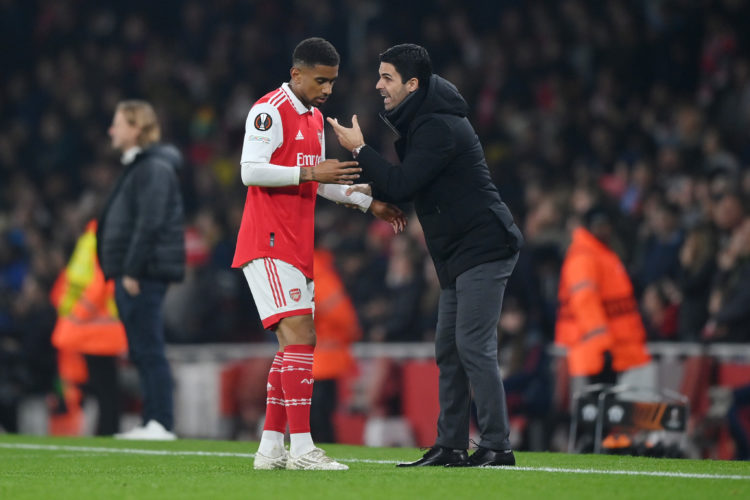 Reiss Nelson decides he doesn't want to leave Arsenal, he loves working with Mikel Arteta