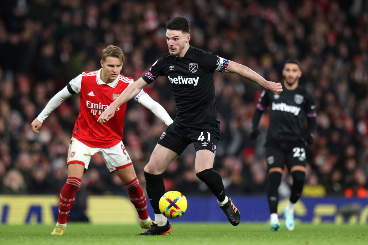 Joe Cole lavishes praise on Arsenal target Declan Rice after England v Italy