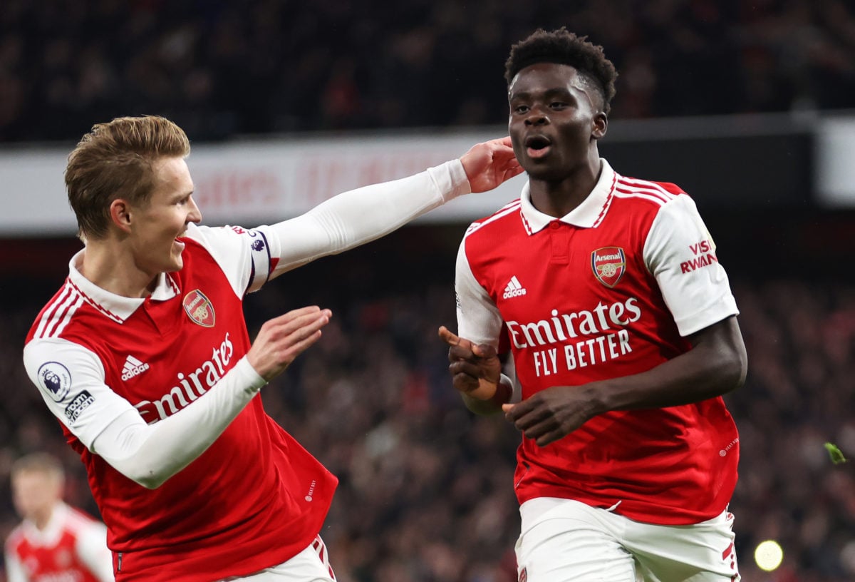 Emmanuel Petit raves about 'perfect' Bukayo Saka performance in Arsenal v Crystal Palace