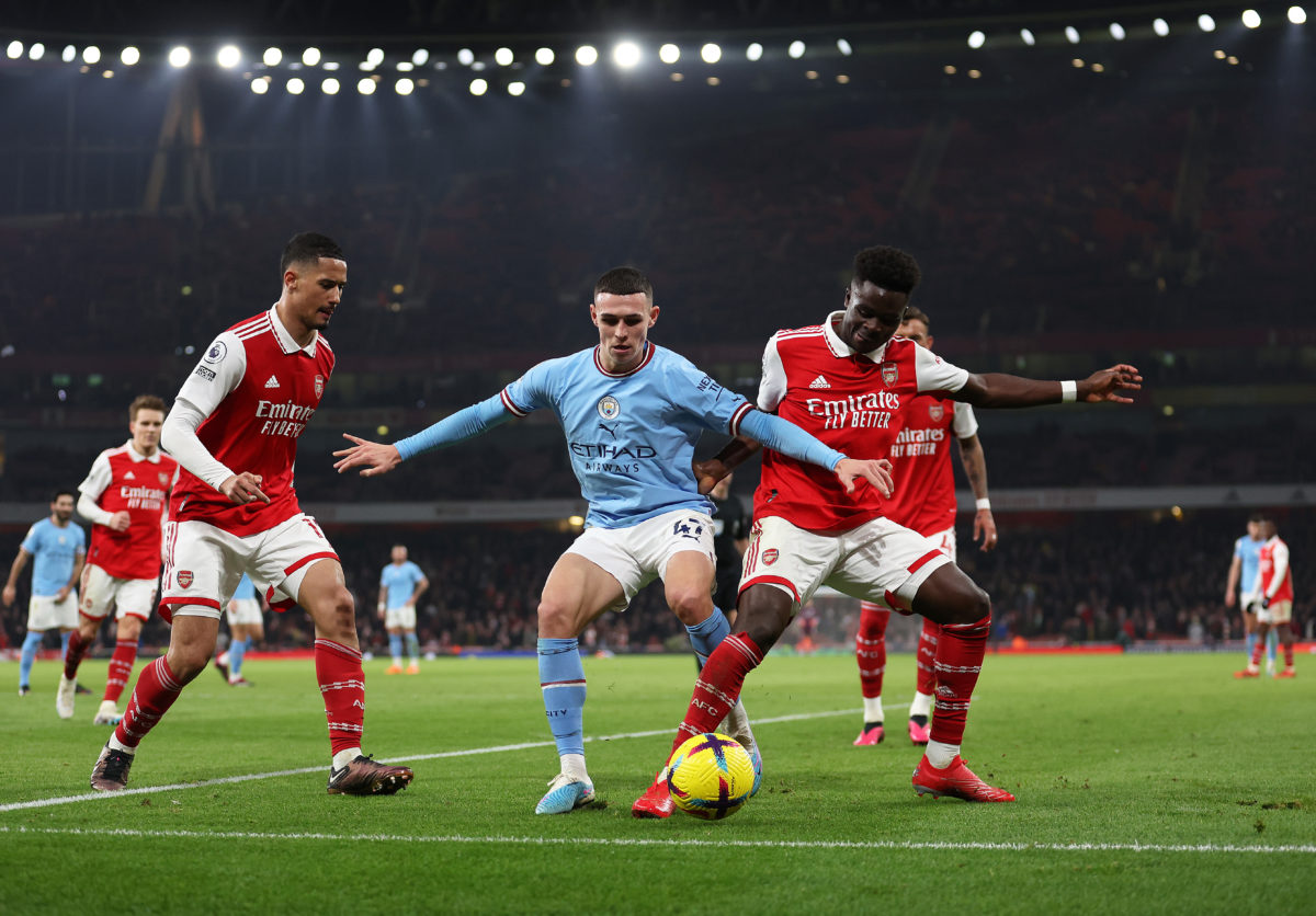 Phil Foden left amazed by how much Bukayo Saka has improved