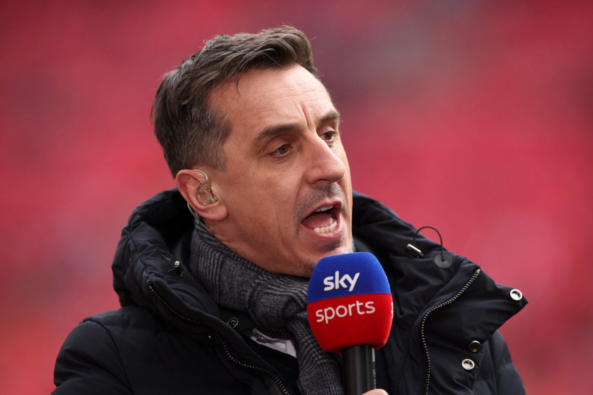 Gary Neville refuses to shave head bald at The Emirates and promises alternative forfeit if Arsenal win the title