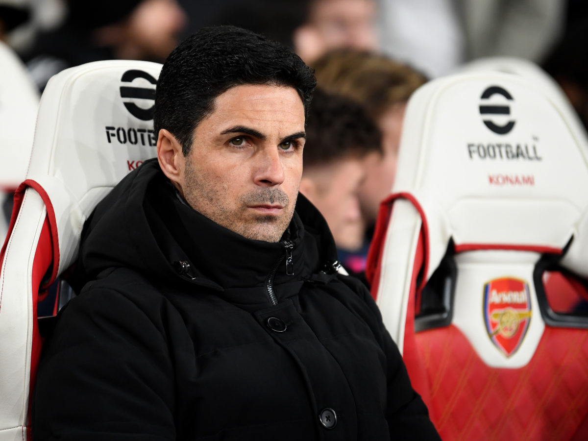 Mikel Arteta says two Arsenal players are just absolutely relentless every day in training