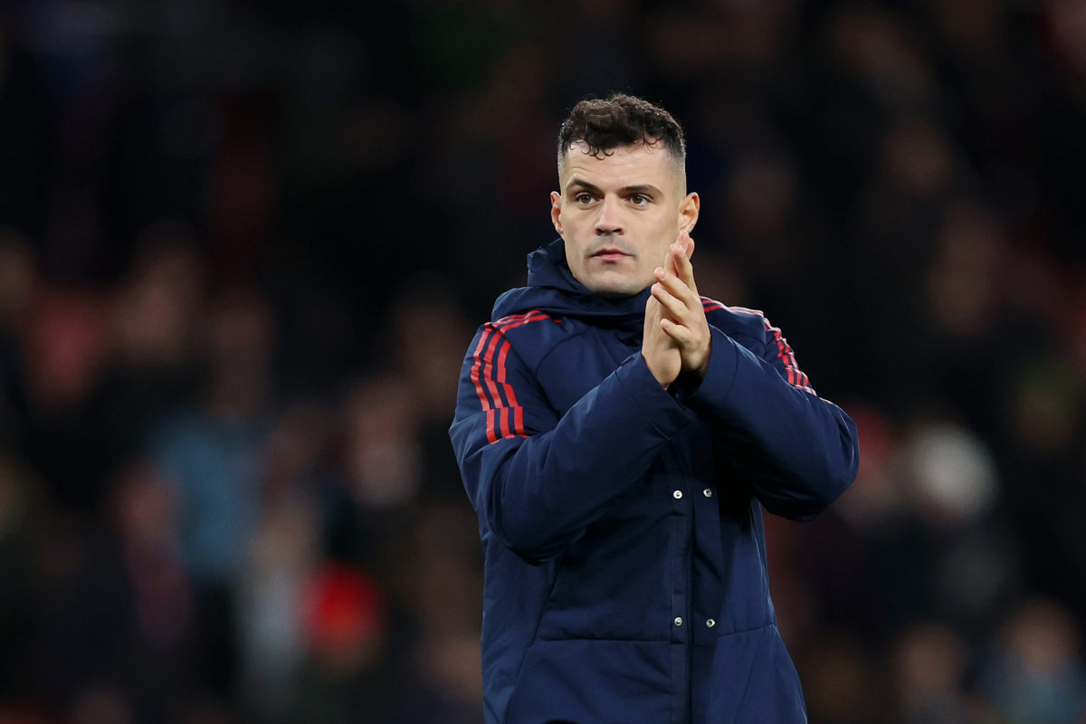 ESPN pundit says Granit Xhaka is now a completely different player