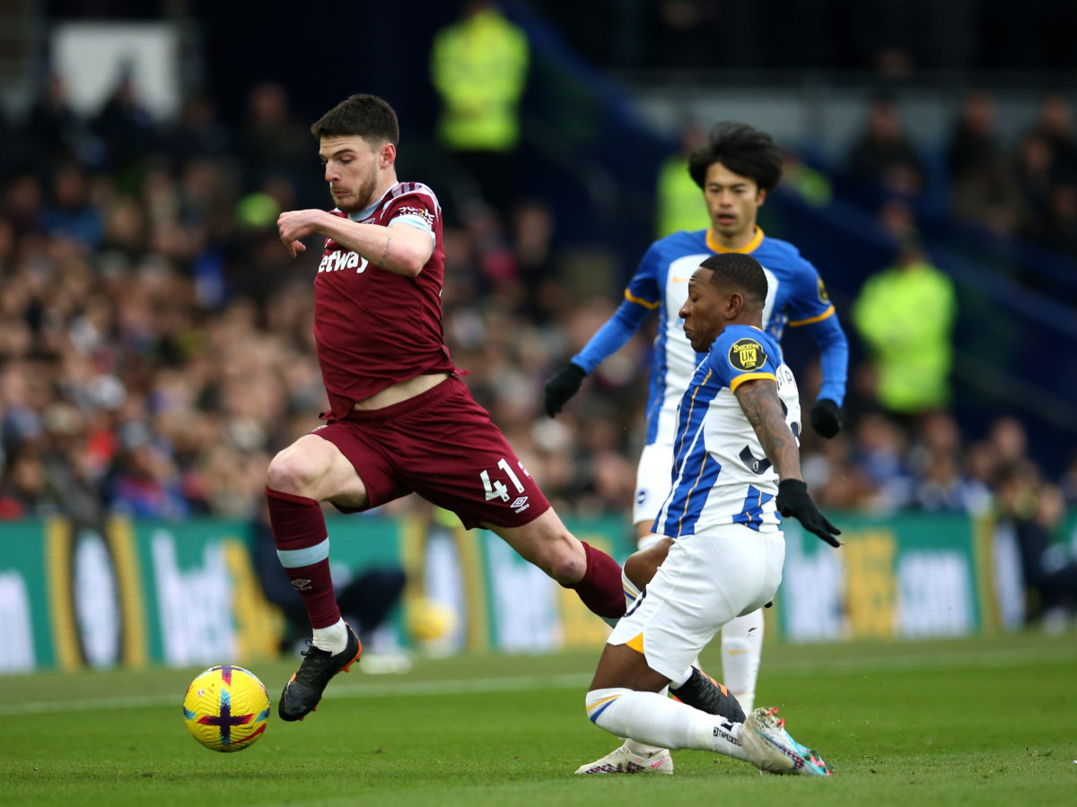 Arsenal believe they can cut £30m off Declan Rice's asking price this summer