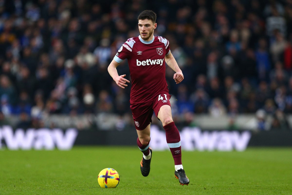 Journalist shares update on Declan Rice amid Arsenal and Manchester United interest