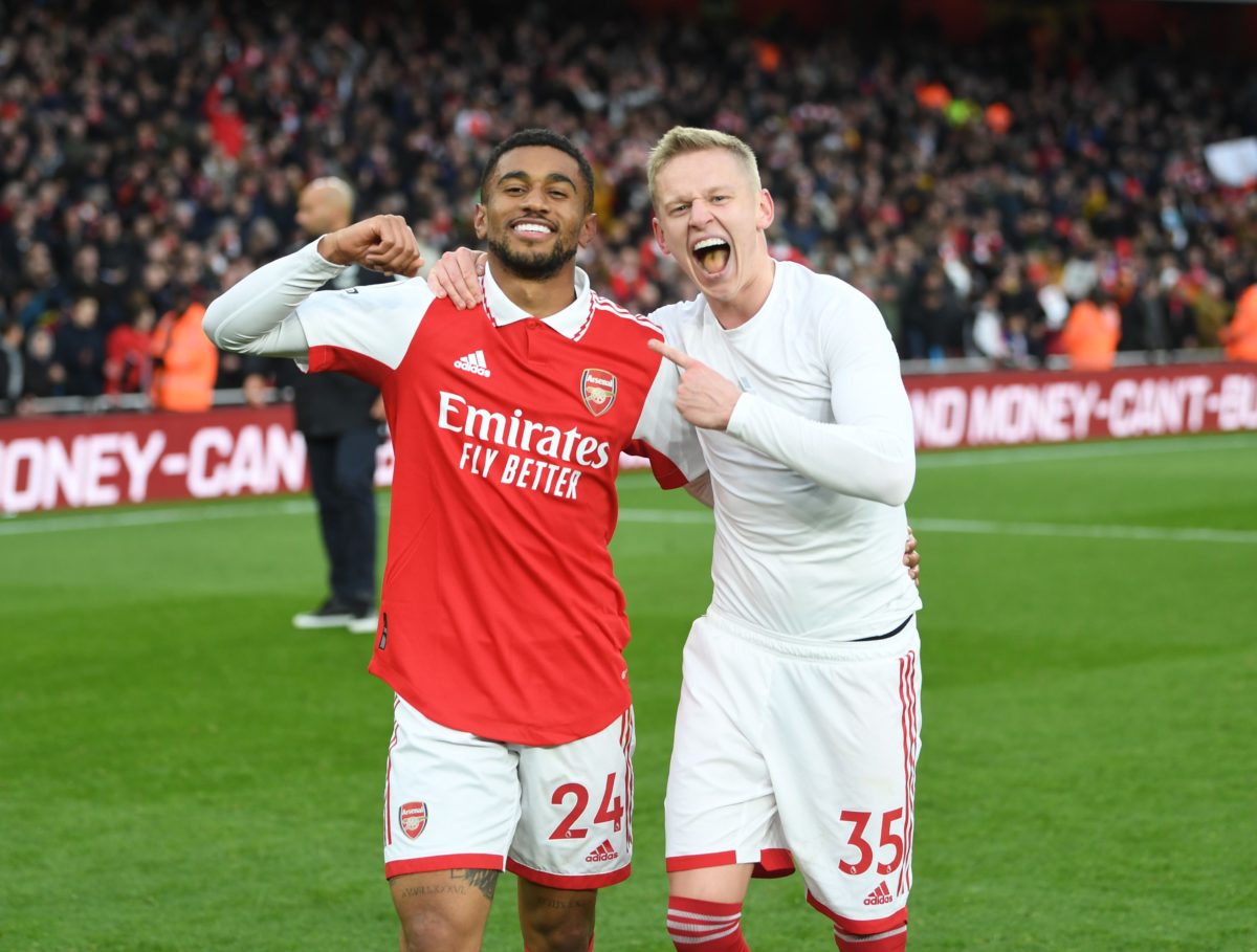 Micah Richards now says he’s been really impressed by Arsenal man Reiss Nelson's determination