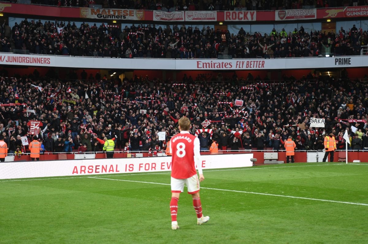 Martin Odegaard now says he finally feels at home playing for Arsenal at The Emirates