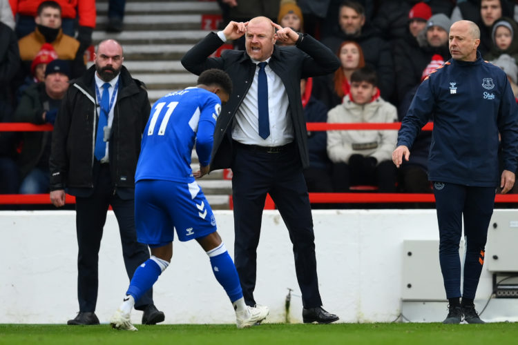 Sean Dyche now says Everton star Demarai Gray is so much stronger than he looks