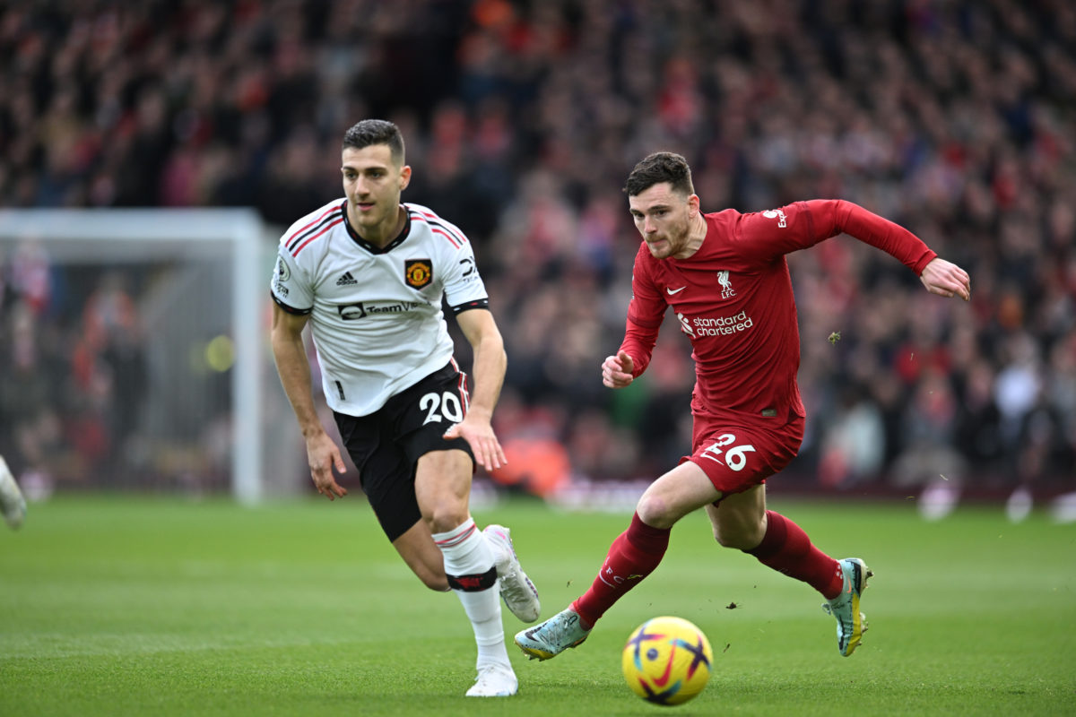 BBC pundit amazed by Andy Robertson during first-half of Liverpool clash
