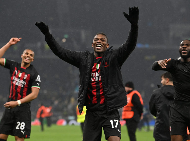 Gabriel Magalhaes impressed by Arsenal target Rafael Leao after Tottenham CL exit