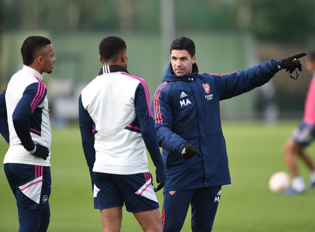 Mikel Arteta shares what Gabriel Jesus has been telling him after Arsenal's training sessions recently