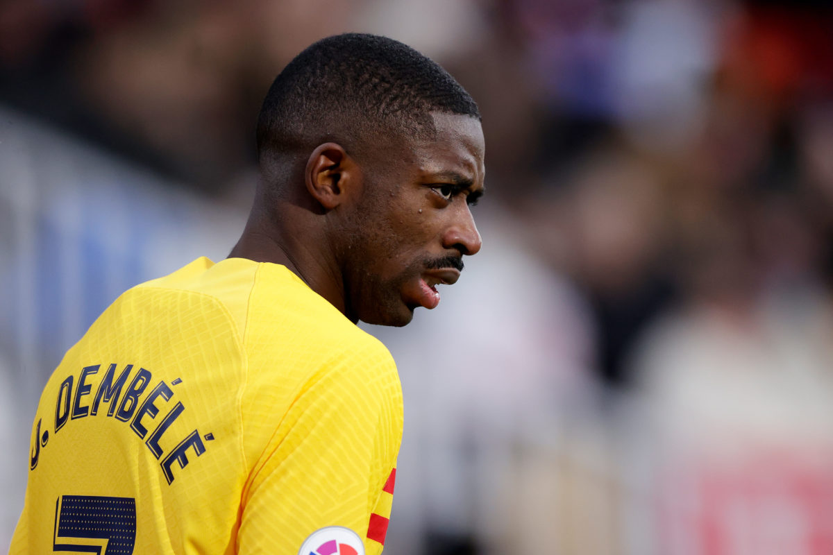 Arsenal monitoring Barcelona winger Ousmane Dembele