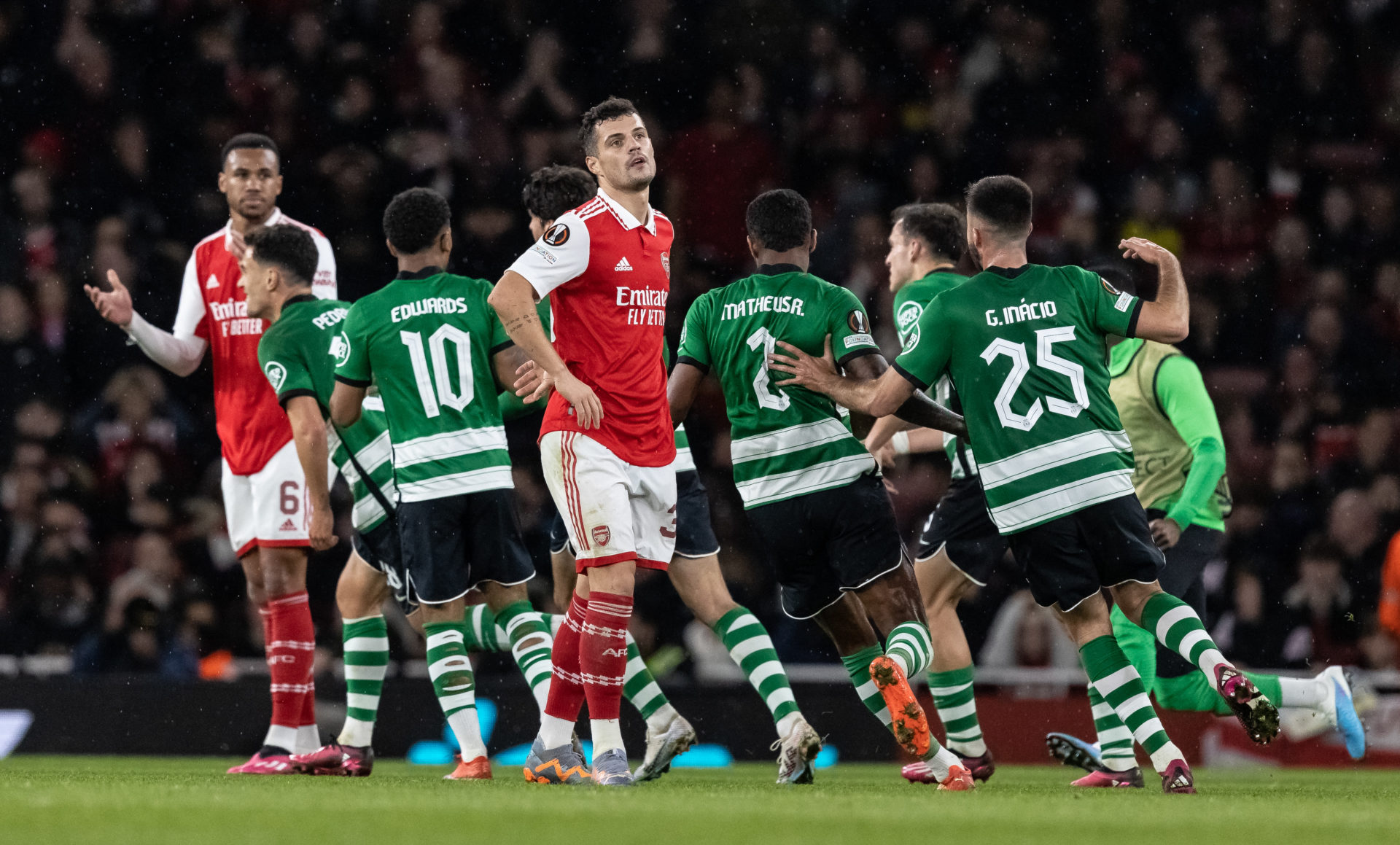 Mikel Arteta Granit Xhaka