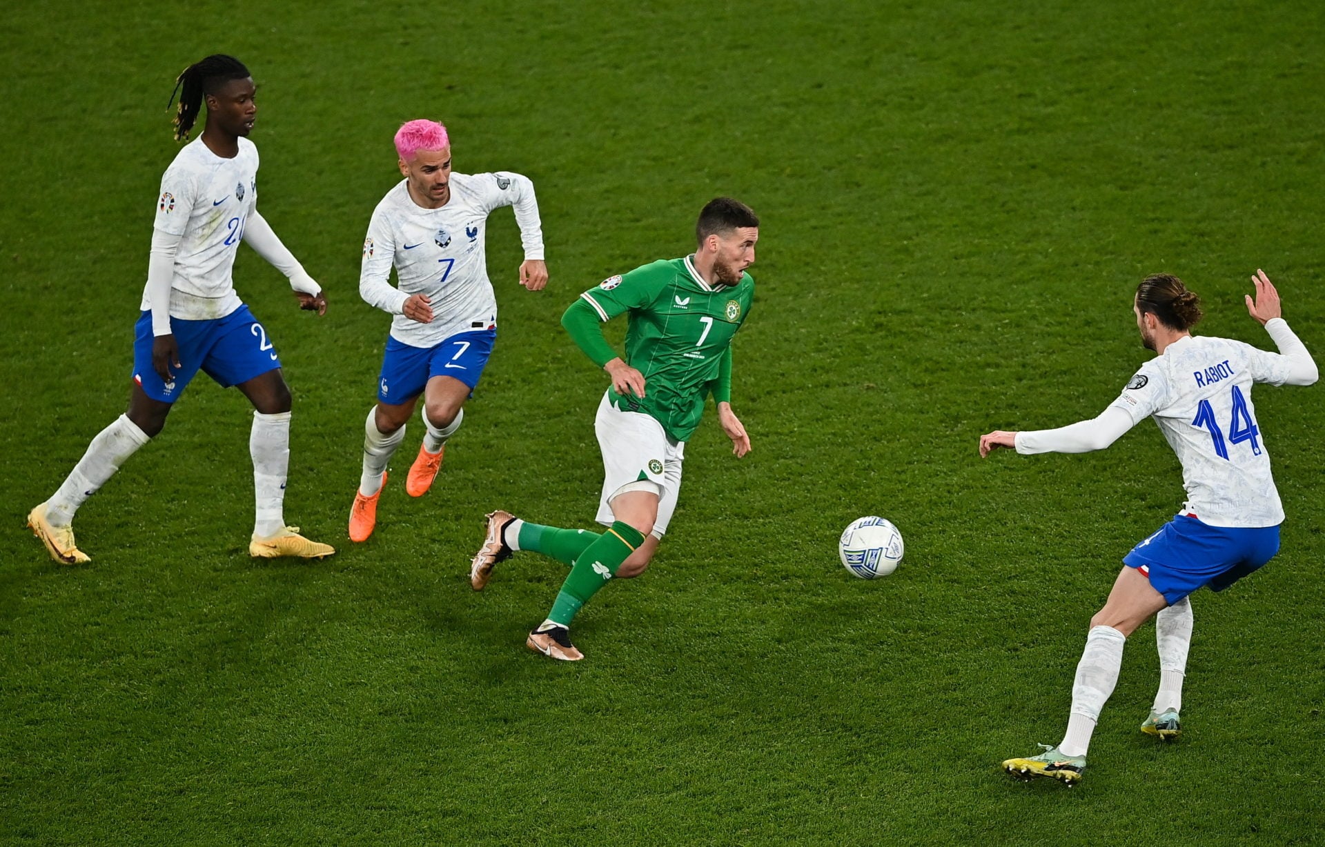 Republic of Ireland v France - UEFA EURO 2024 Championship Qualifier