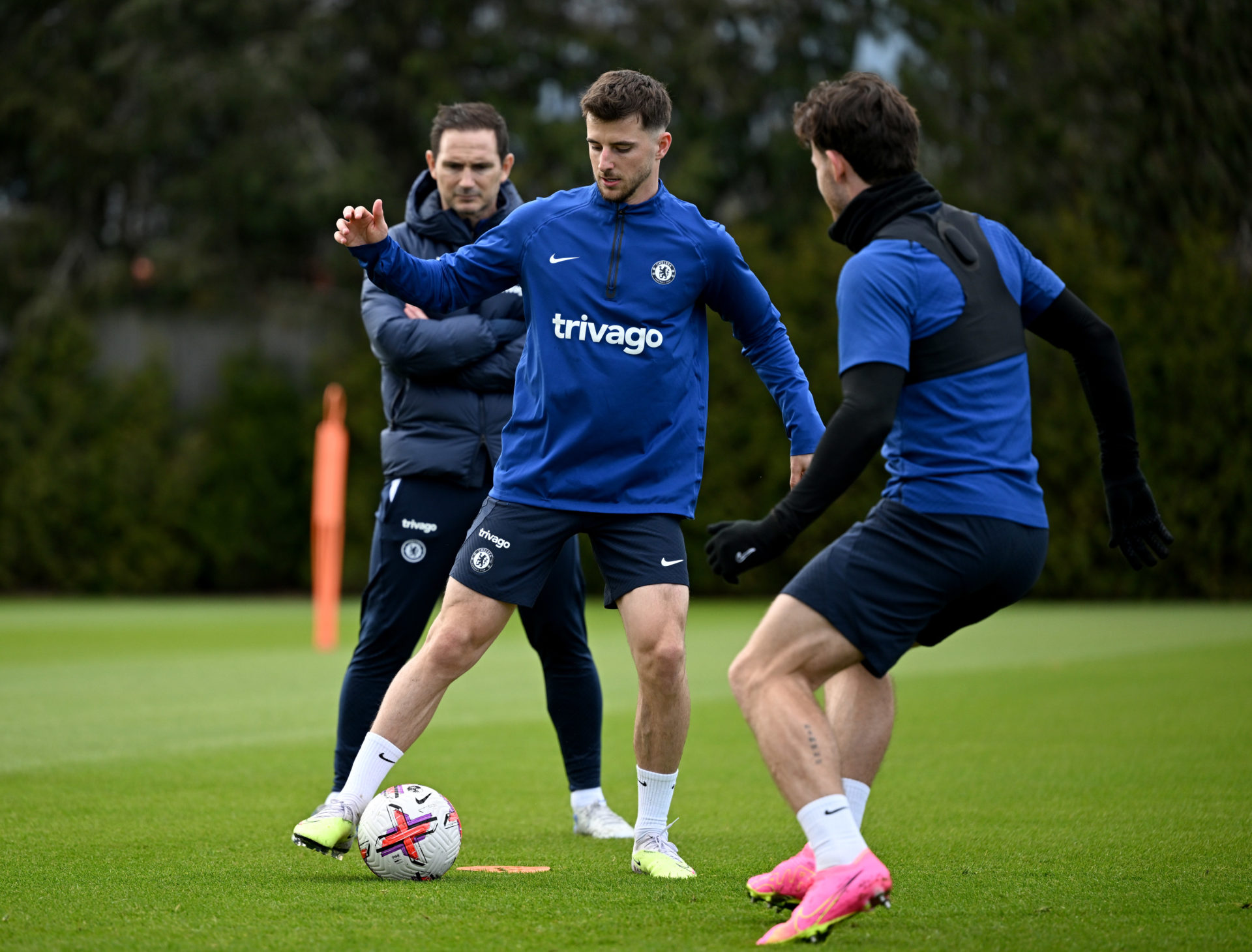 Chelsea Training Session and Press Conference