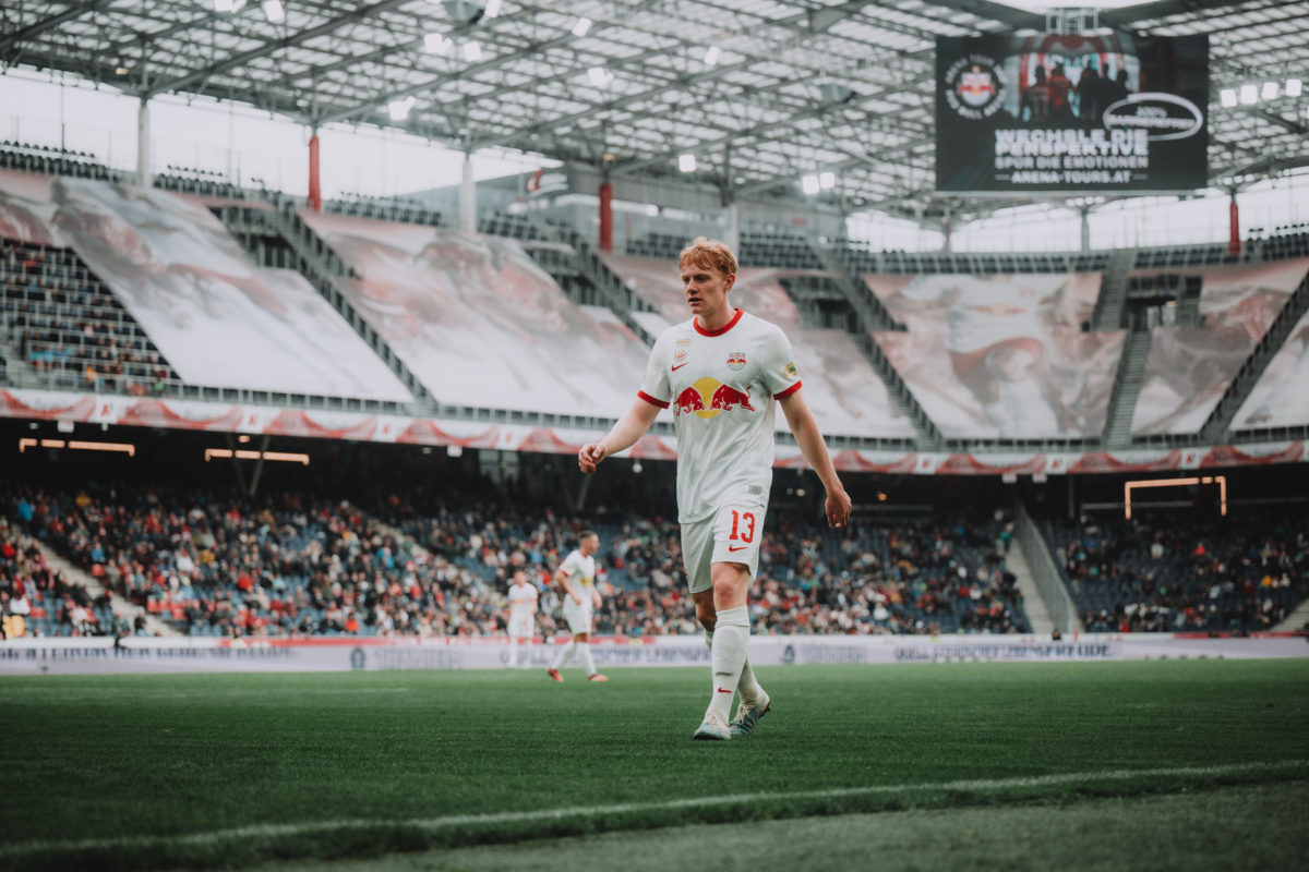 Photo by Andreas Schaad - FC Red Bull Salzburg/FC Red Bull Salzburg via Getty Images