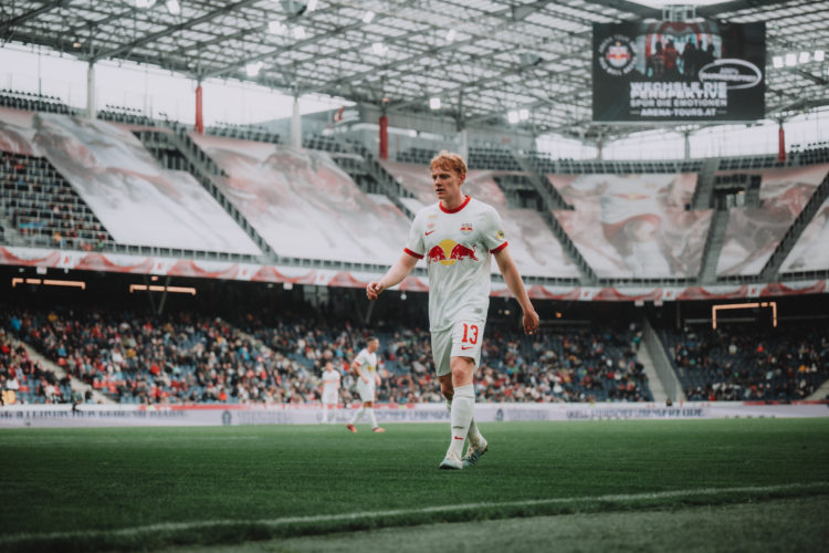 Photo by Andreas Schaad - FC Red Bull Salzburg/FC Red Bull Salzburg via Getty Images