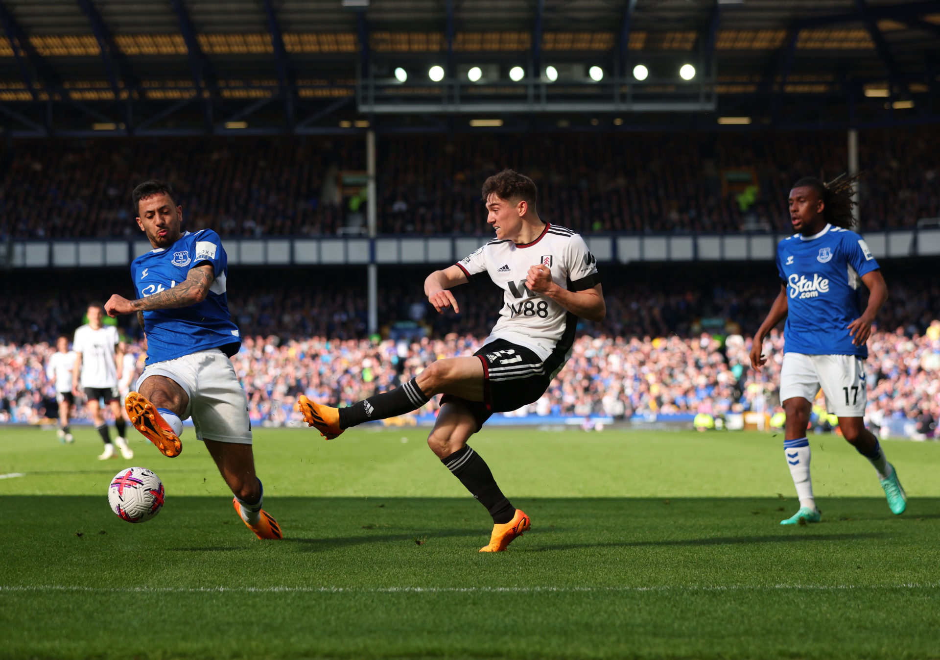 Everton FC v Fulham FC - Premier League