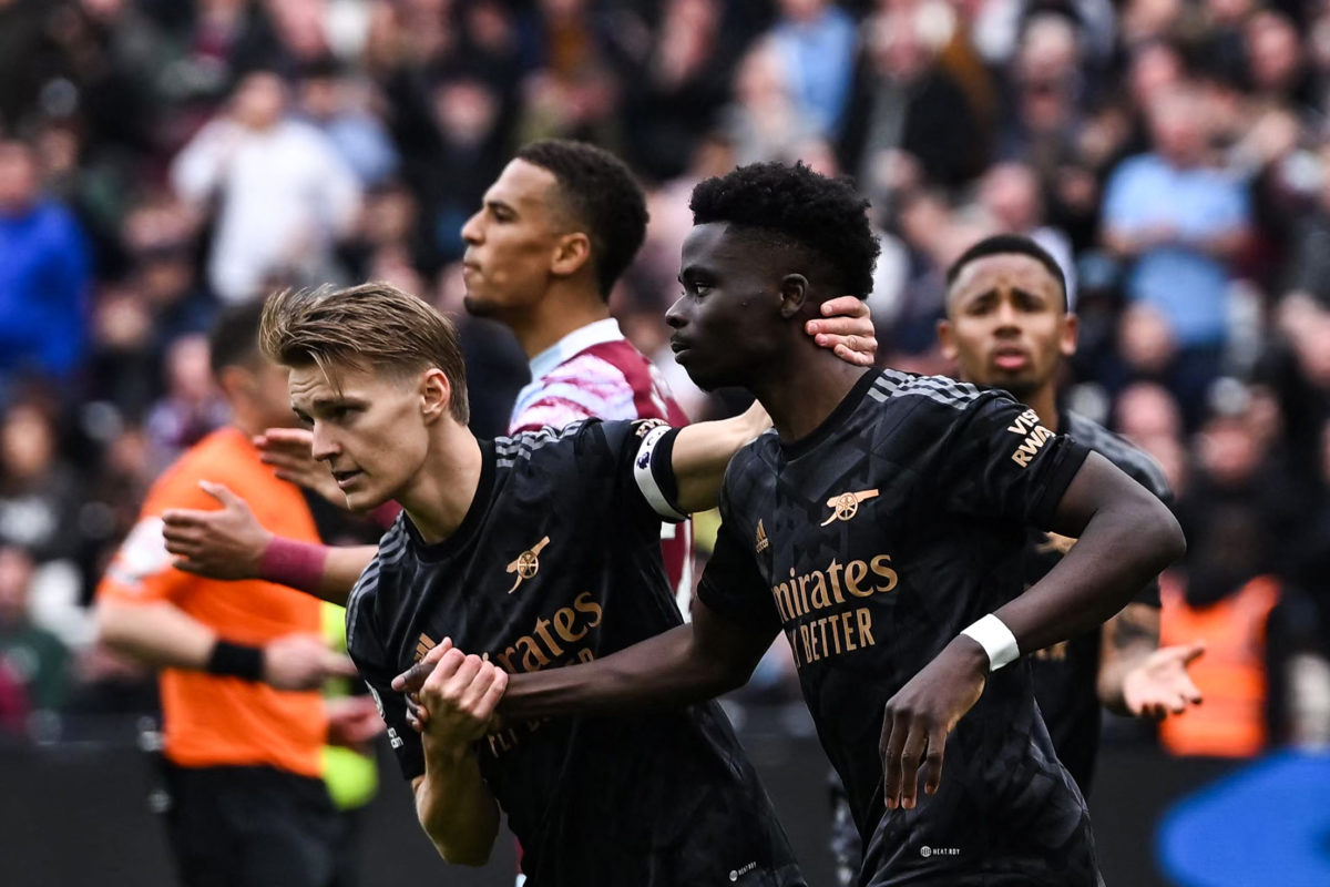 Martin Odegaard Sends Message To Bukayo Saka After Missed Penalty ...