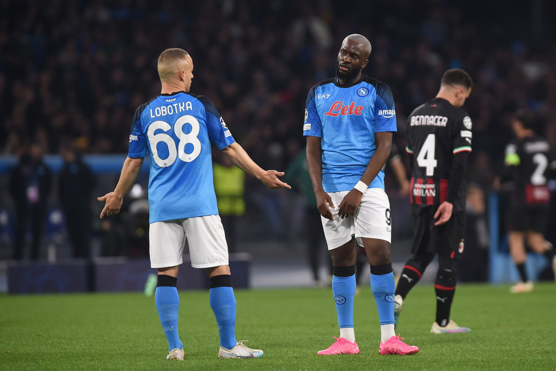 SSC Napoli v AC Milan: Quarterfinal Second Leg - UEFA Champions League