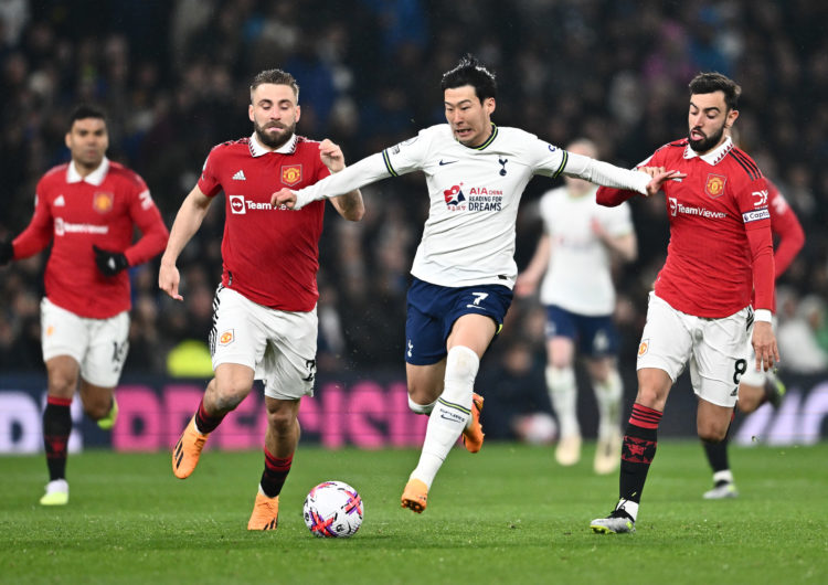 Heung-Min Son shares what Spurs' players were behaving like at half-time last night