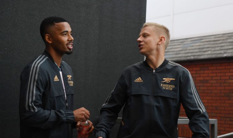 Gabriel Jesus says Oleksandr Zinchenko wanted to kill him after his joke backfired