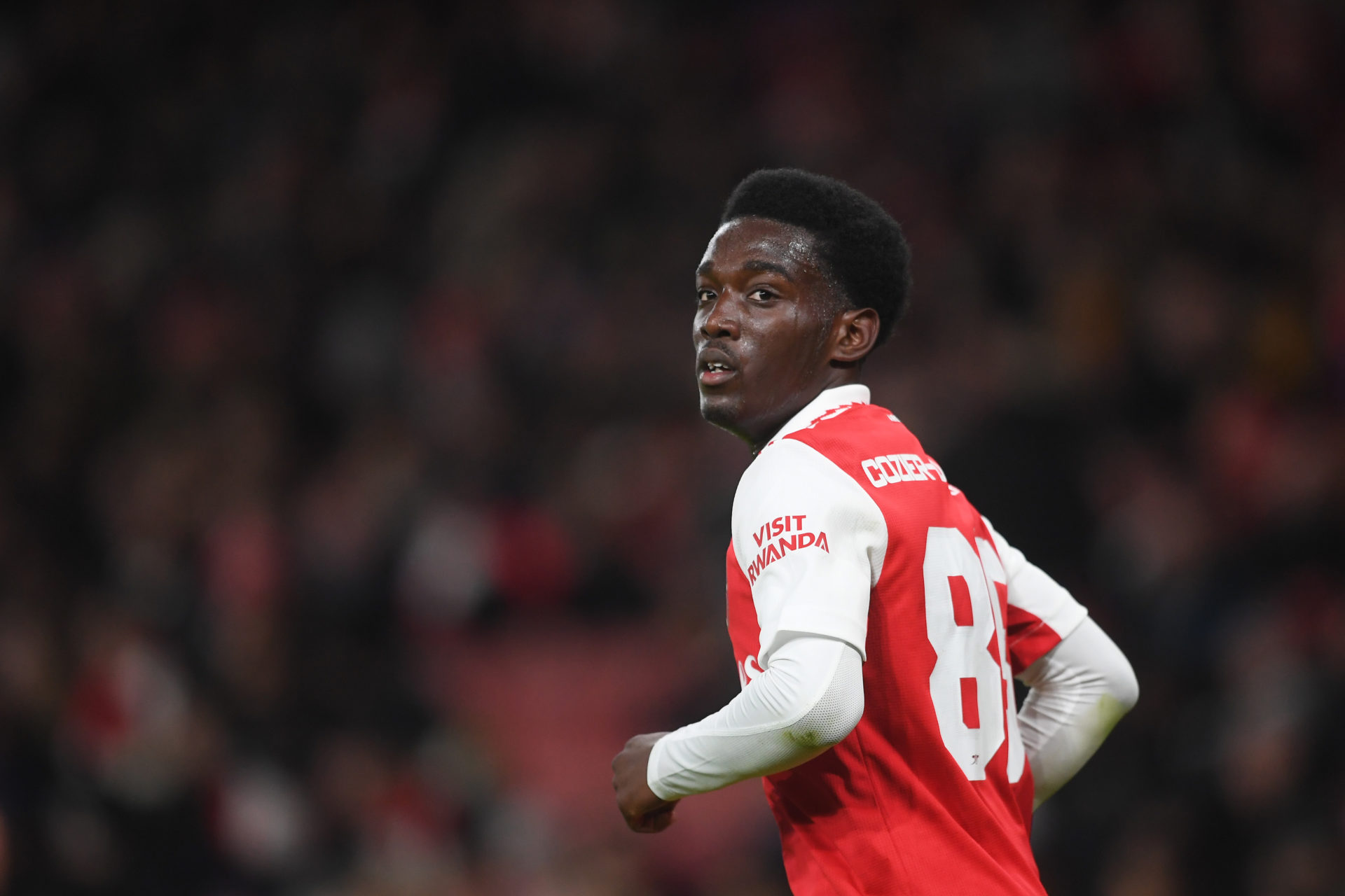 Amario Cozier-Duberry Arsenal Bukayo Saka