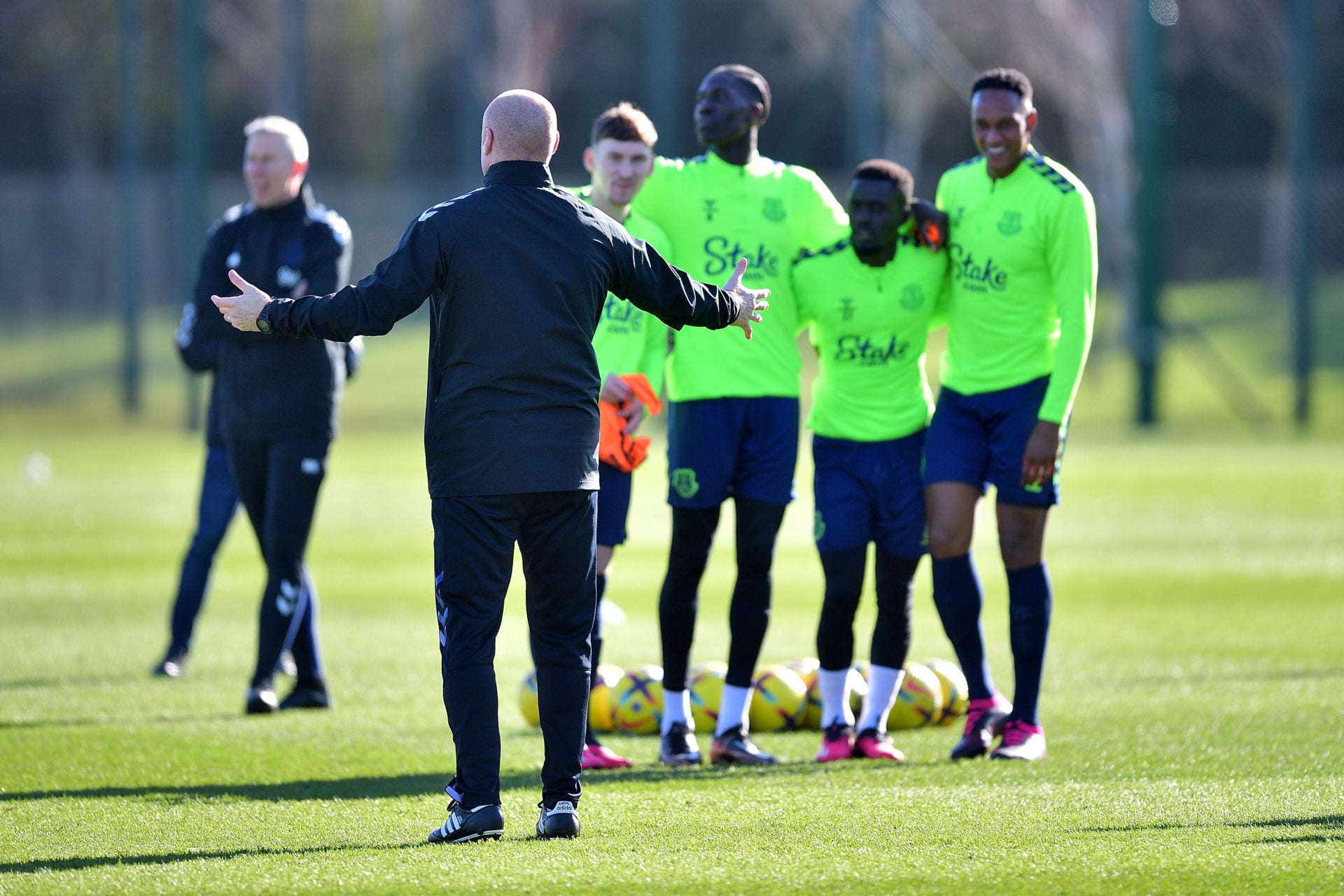 Everton Training Session