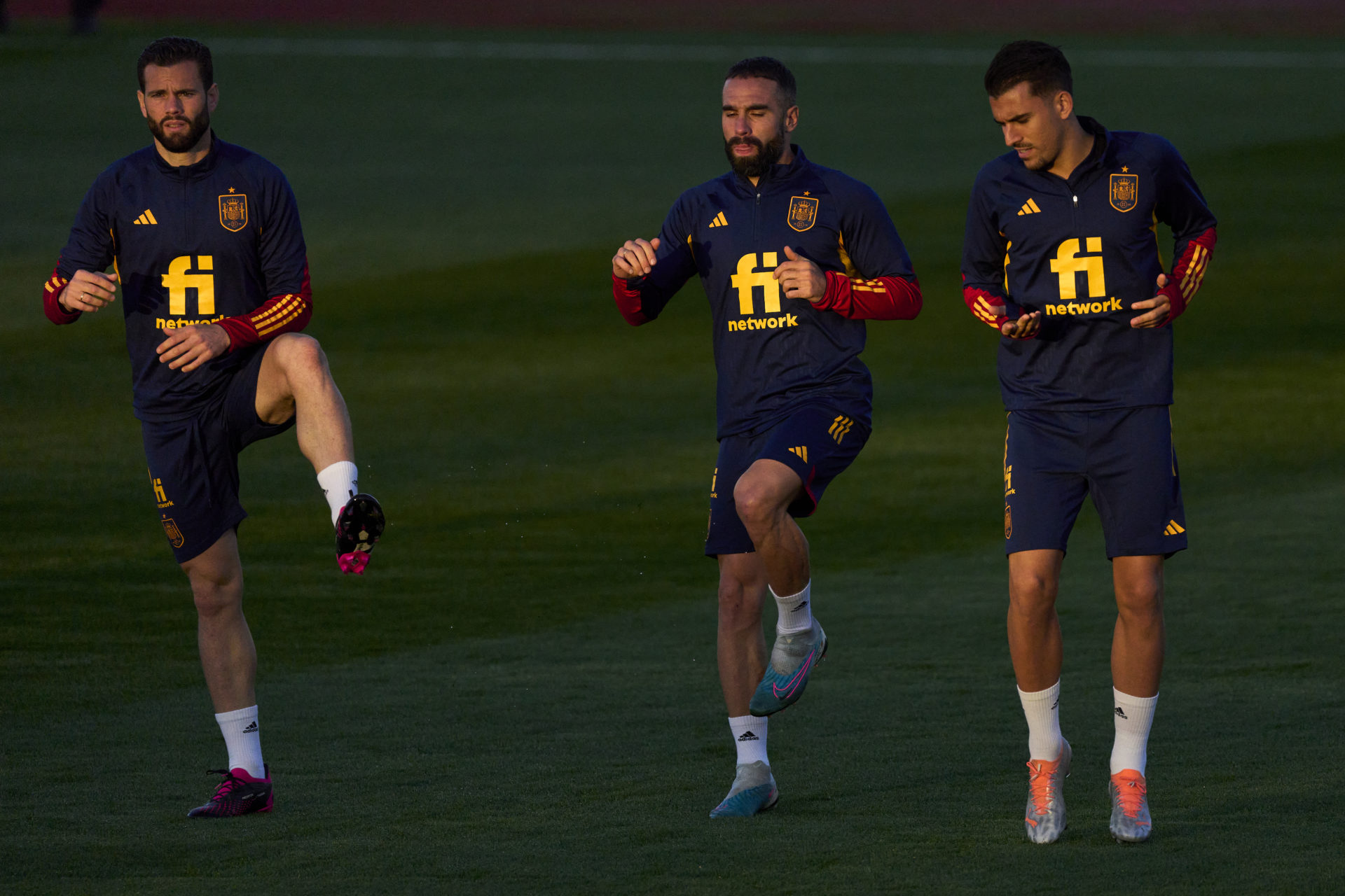 Spain Training Session
