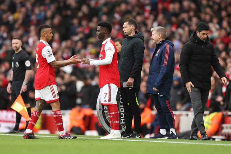 Bukayo Saka and Vinicius Junior both left amazed by Arsenal player’s display yesterday