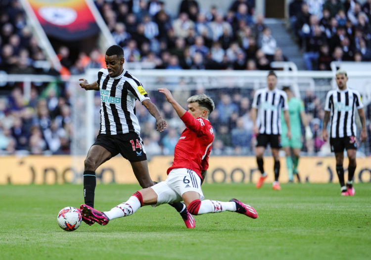 Gary Neville raves over Alexander Isak and shares what he spotted from the Newcastle striker yesterday