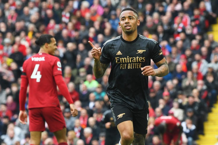 Liverpool vs Arsenal: Tony Adams lauds 'magnificent' Gabriel Jesus