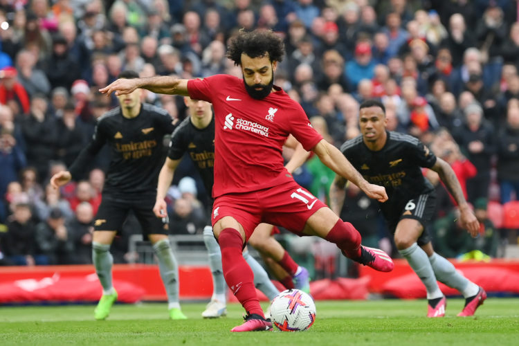 BBC pundit criticises Mo Salah for missed Liverpool penalty v Arsenal today