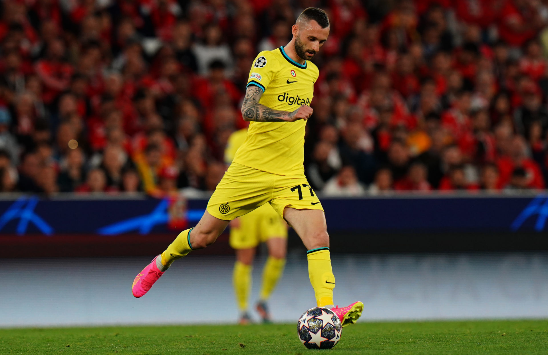 SL Benfica v FC Internazionale - Quarterfinal First Leg - UEFA Champions League
