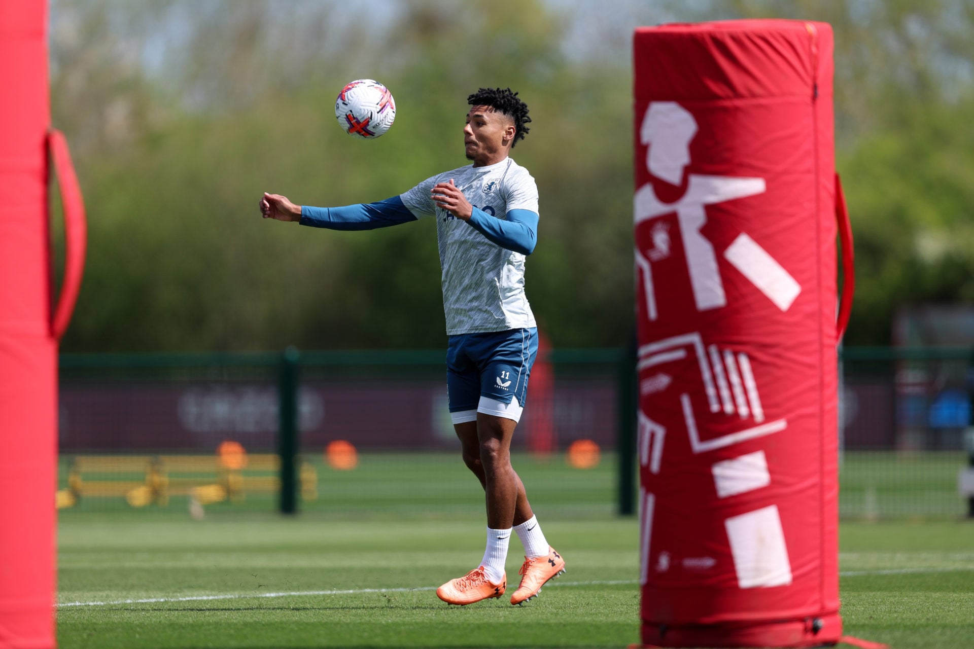 Aston Villa Training and Press Conference