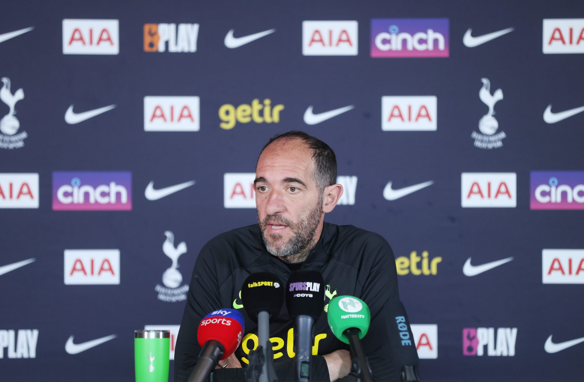 Tottenham Hotspur Training & Press Conference