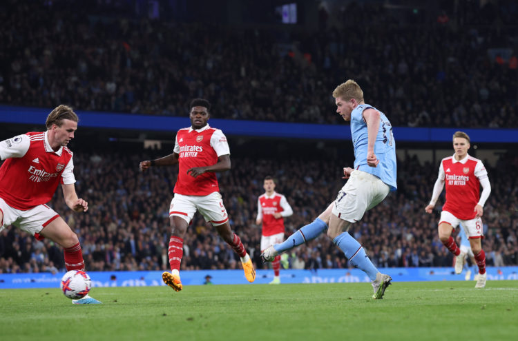 Kevin De Bruyne sums up Arsenal in one word after Manchester City win