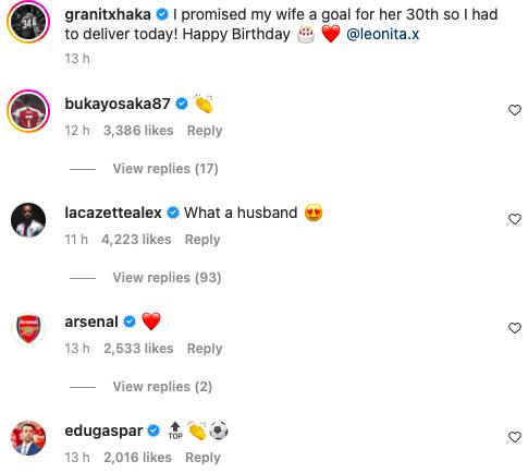 Cr. @granitxhaka - © 2023 INSTAGRAM FROM META