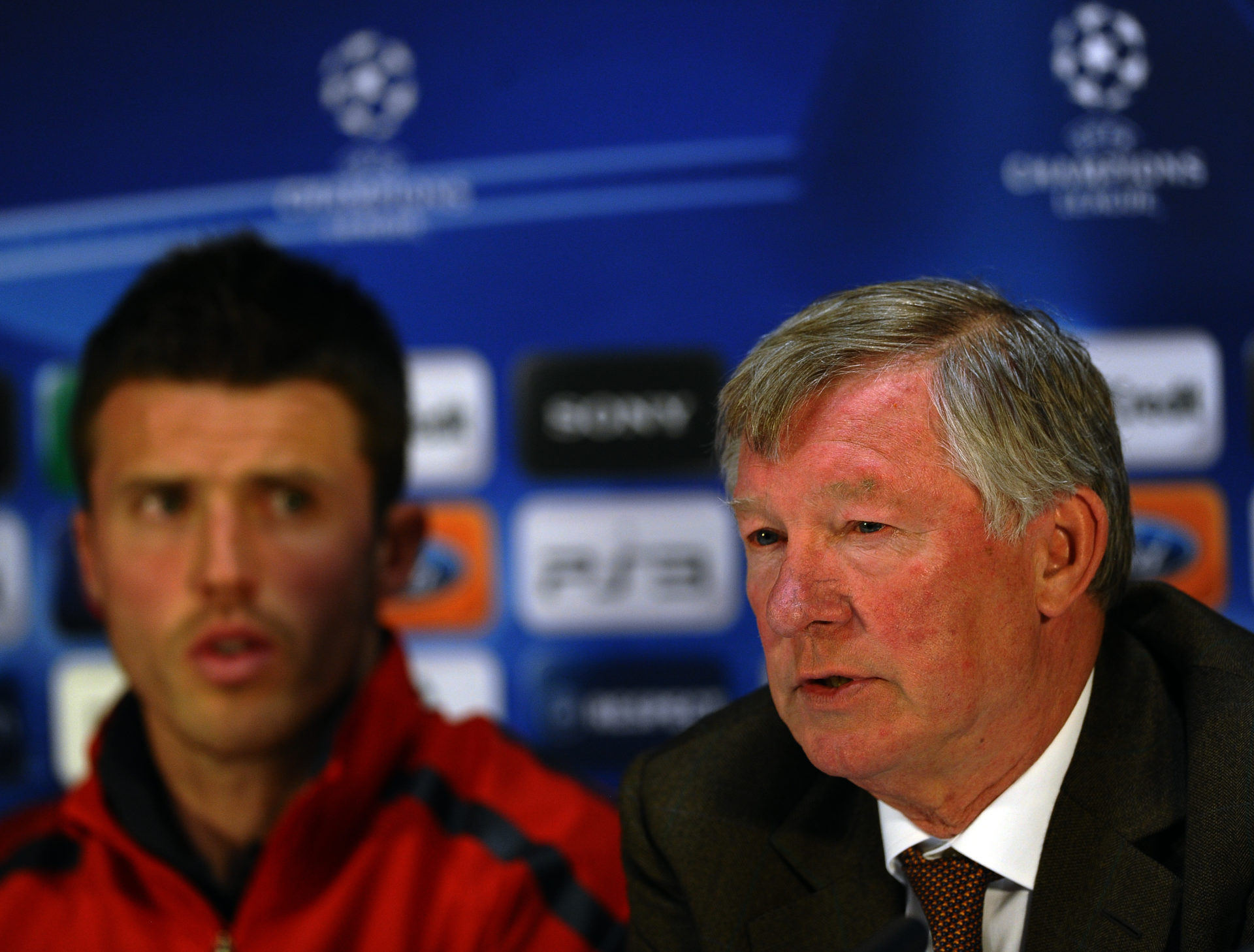 Manchester United manager Alex Ferguson