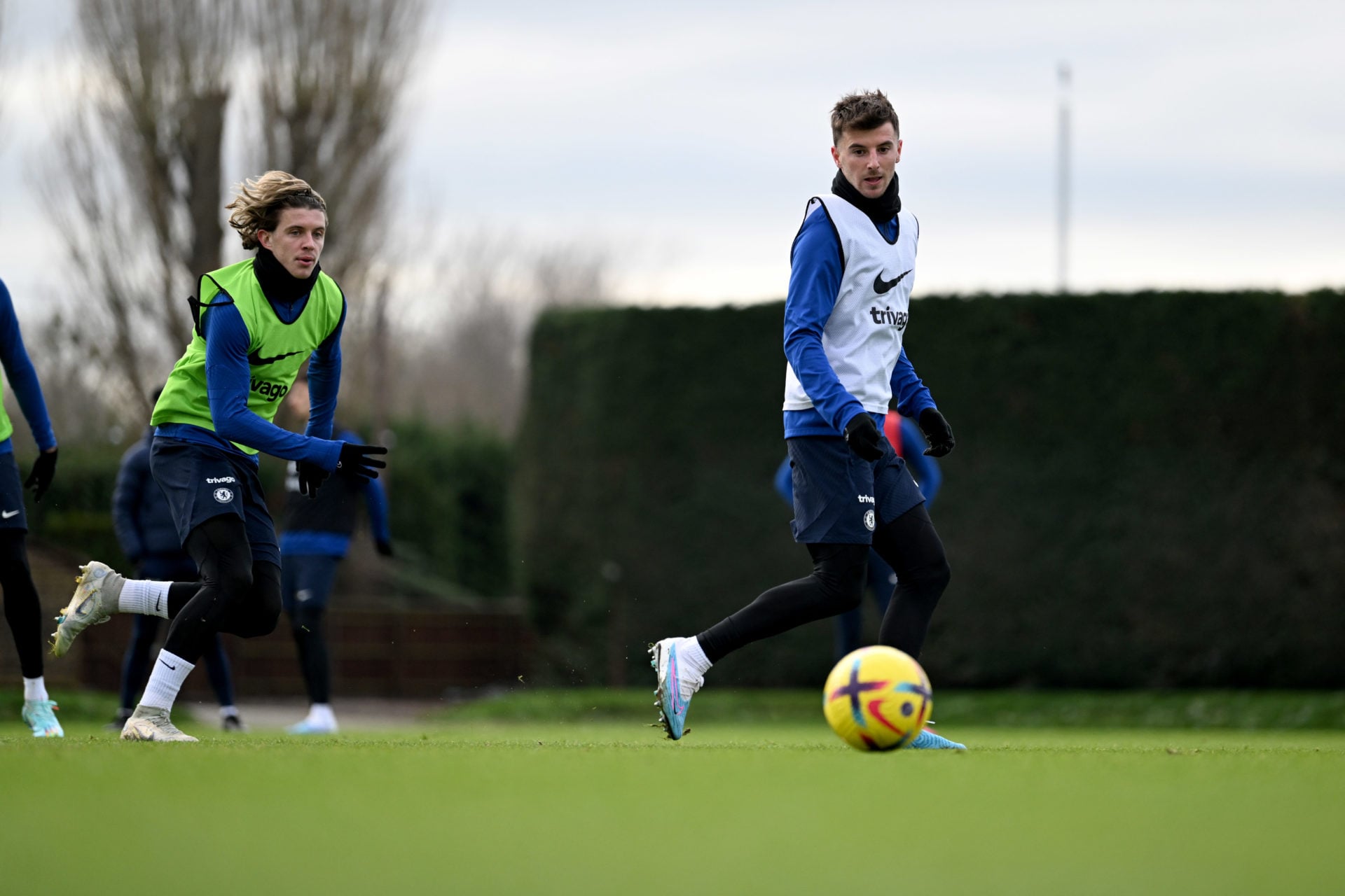 Chelsea Training and Press Conference