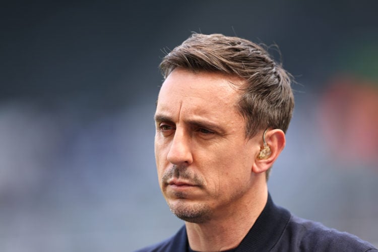 Gary Neville says £12m Arsenal man wouldn’t stop talking to his teammates today