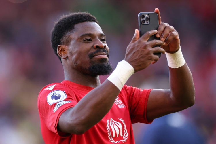 Serge Aurier sends message to Tottenham fans after Nottingham Forest beat Arsenal